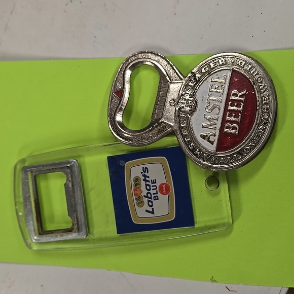 Amstel and Labatt's Beer Openers 🍺 - Picture 1 of 13